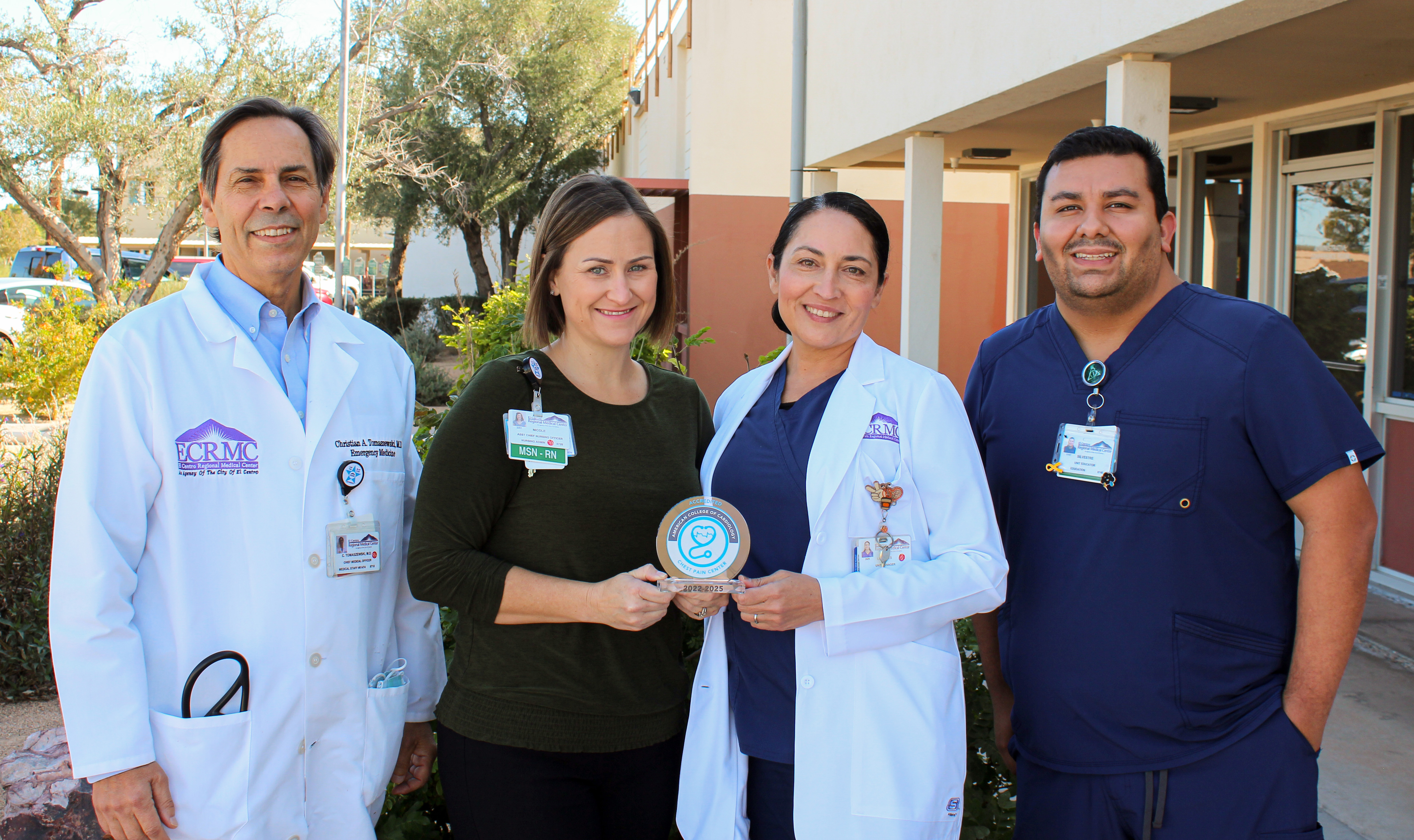 Ecrmc El Centro Regional Medical Center Recognized for Excellence with ACC ...